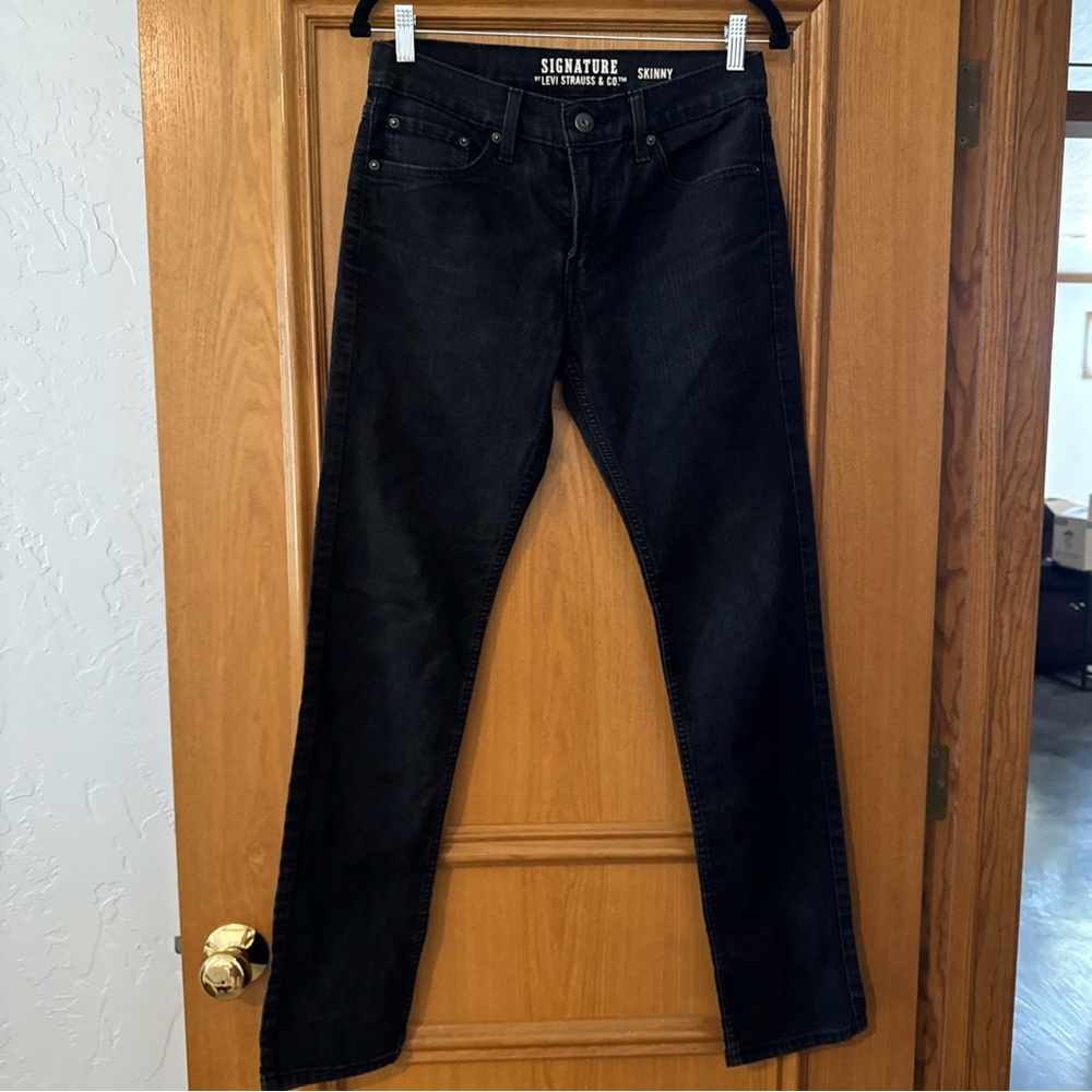 Signature by Levi Strauss Black Skinny Jeans